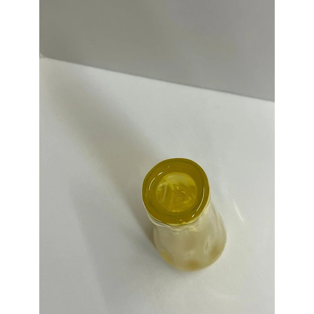 Studio A Handmade Glass Table Vase in Yellow